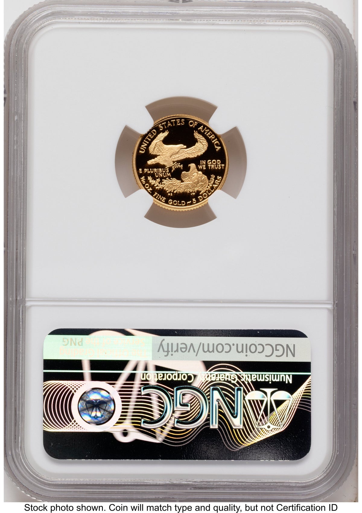 2006-W Proof Gold Eagle 1.85 oz Mike Castle NGC PF70
