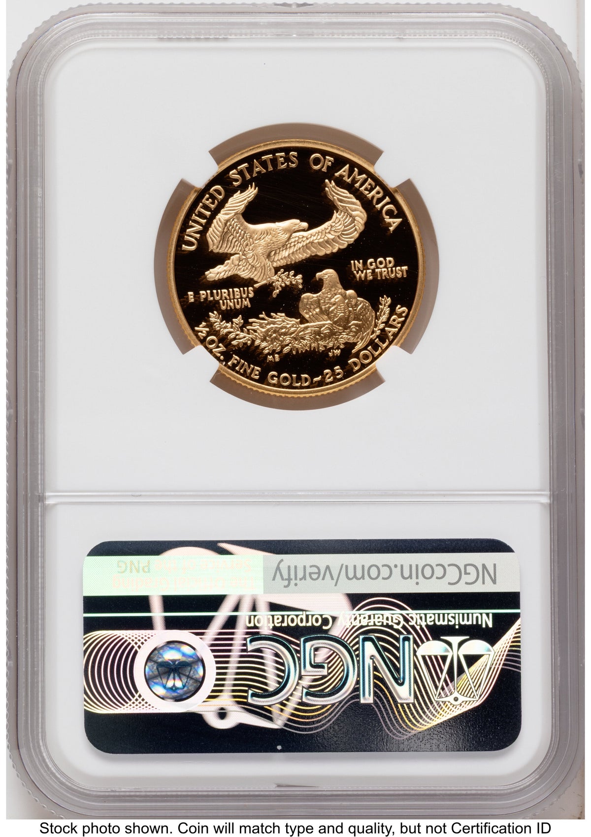 2006-W Proof Gold Eagle 1.85 oz Mike Castle NGC PF70