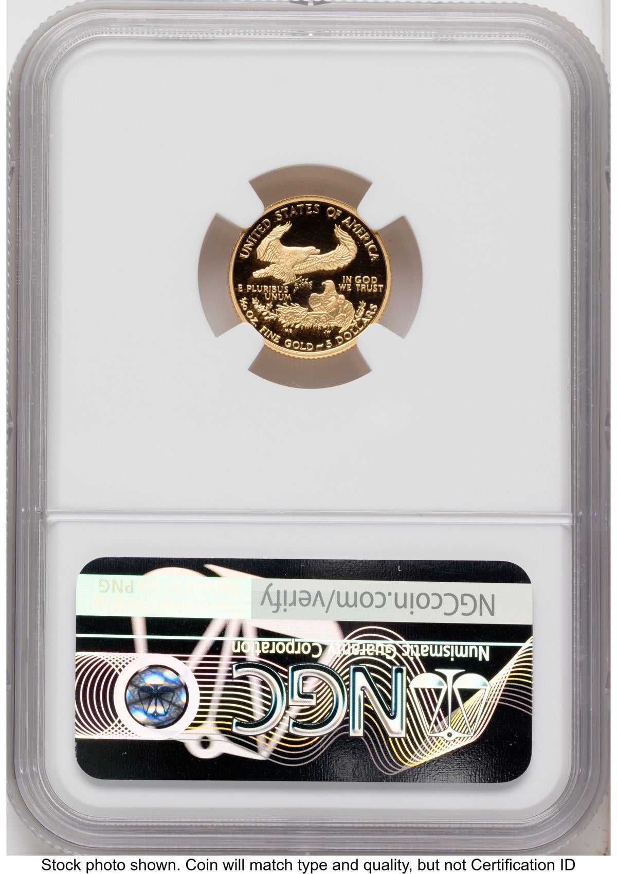2007-W Proof Gold Eagle 1.85 oz Mike Castle NGC PF70