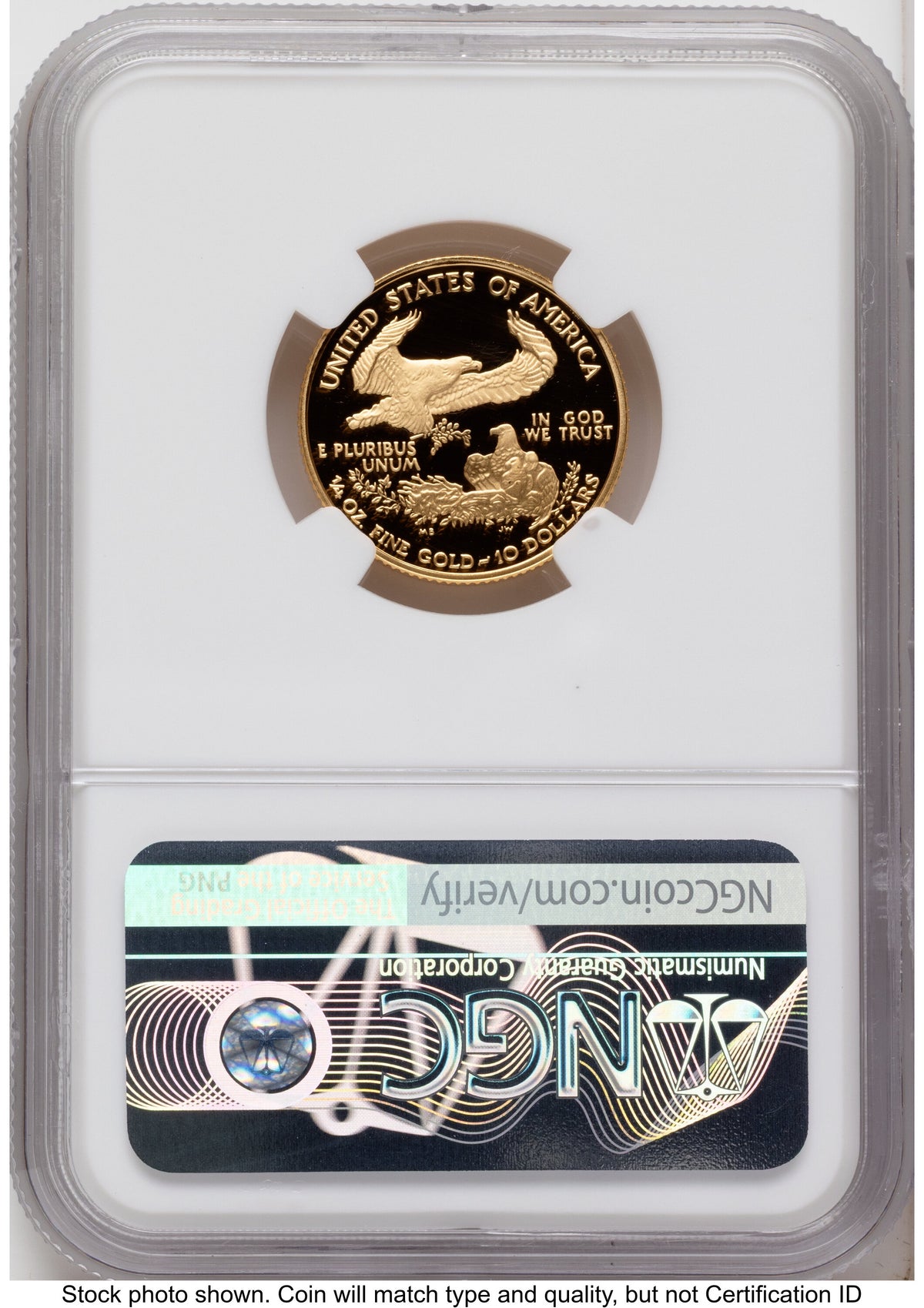 2007-W Proof Gold Eagle 1.85 oz Mike Castle NGC PF70