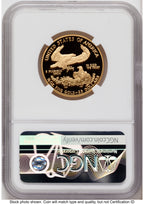 2007-W Proof Gold Eagle 1.85 oz Mike Castle NGC PF70