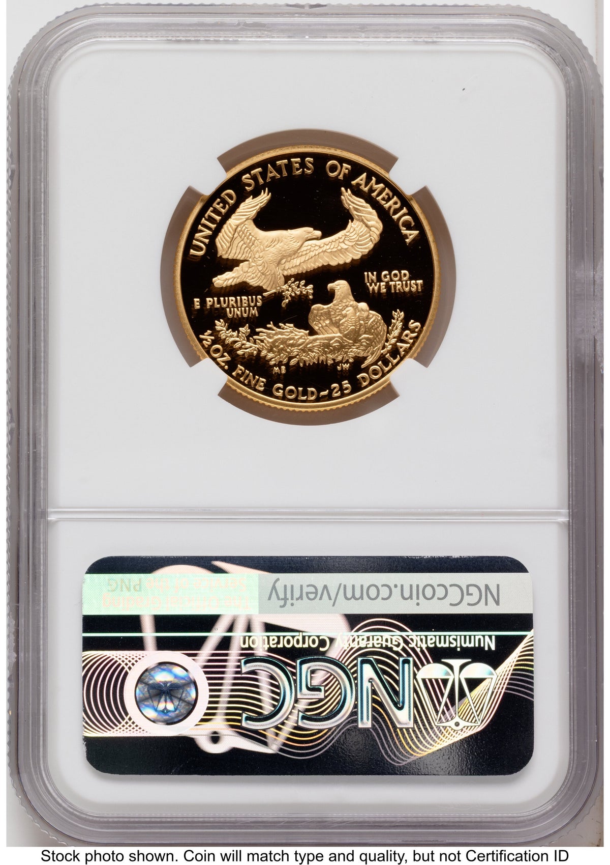 2007-W Proof Gold Eagle 1.85 oz Mike Castle NGC PF70