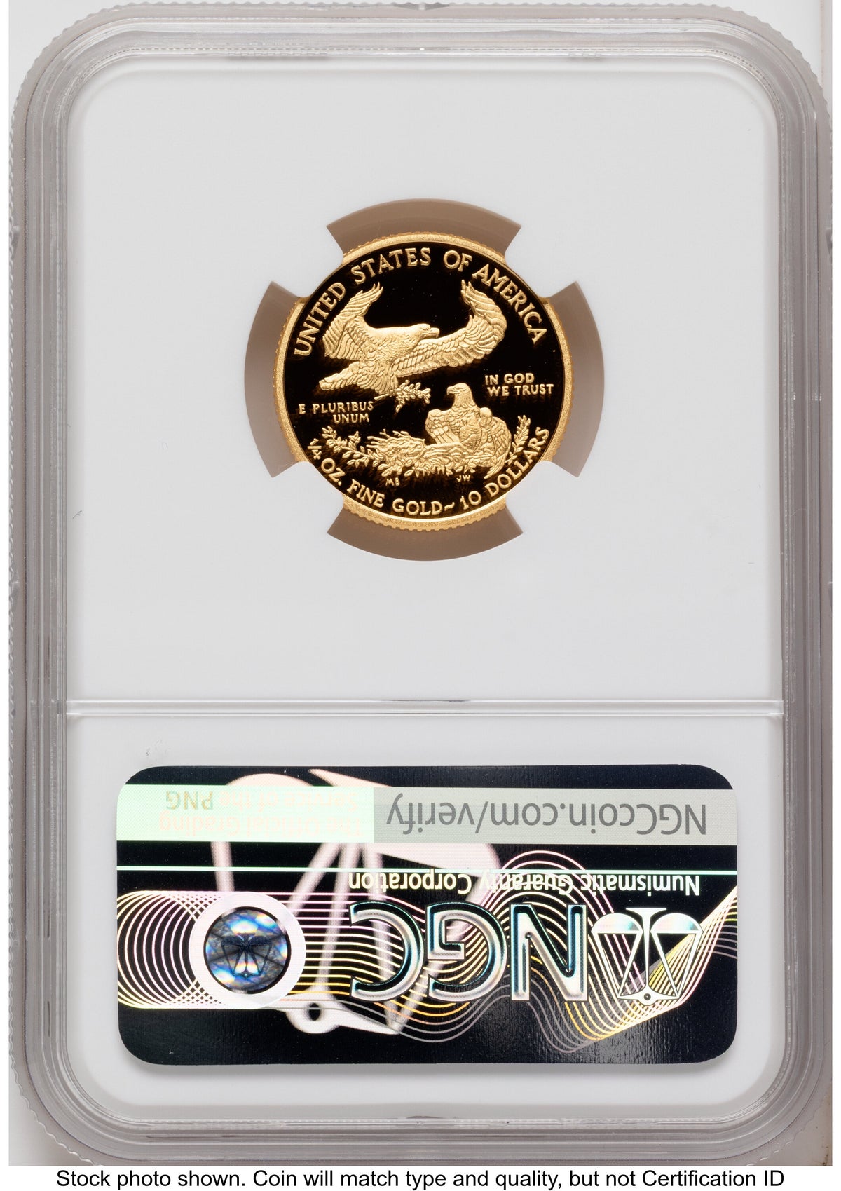 2012-W Proof Gold Eagle 1.85 oz Mike Castle NGC PF70