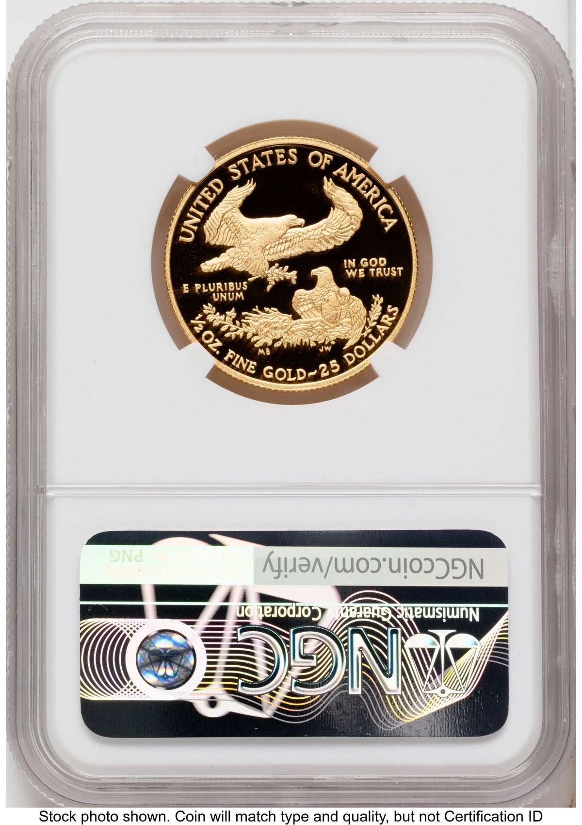 2012-W Proof Gold Eagle 1.85 oz Mike Castle NGC PF70