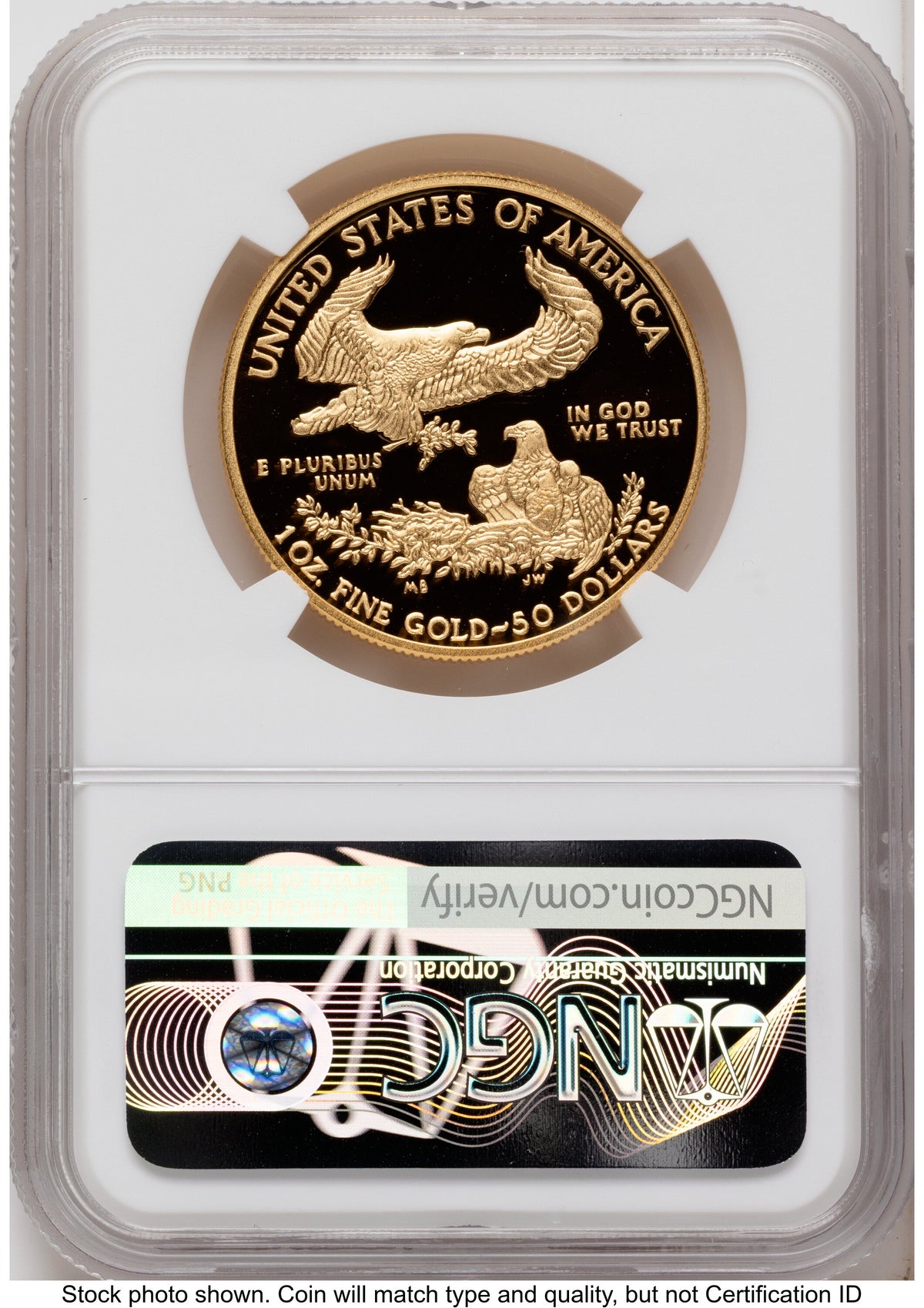 2012-W Proof Gold Eagle 1.85 oz Mike Castle NGC PF70
