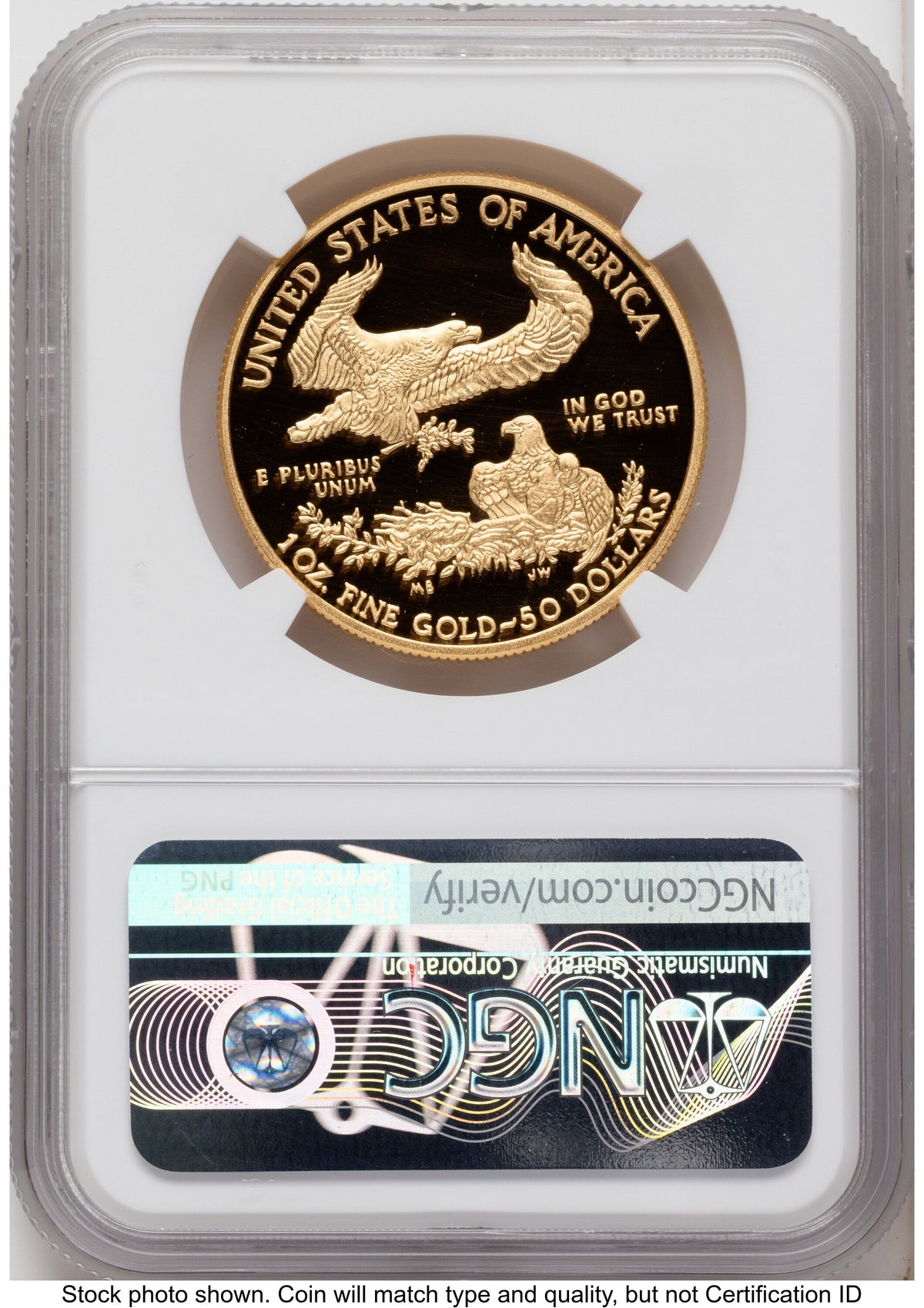 2013-W Proof Gold Eagle 1.85 oz Mike Castle NGC PF70
