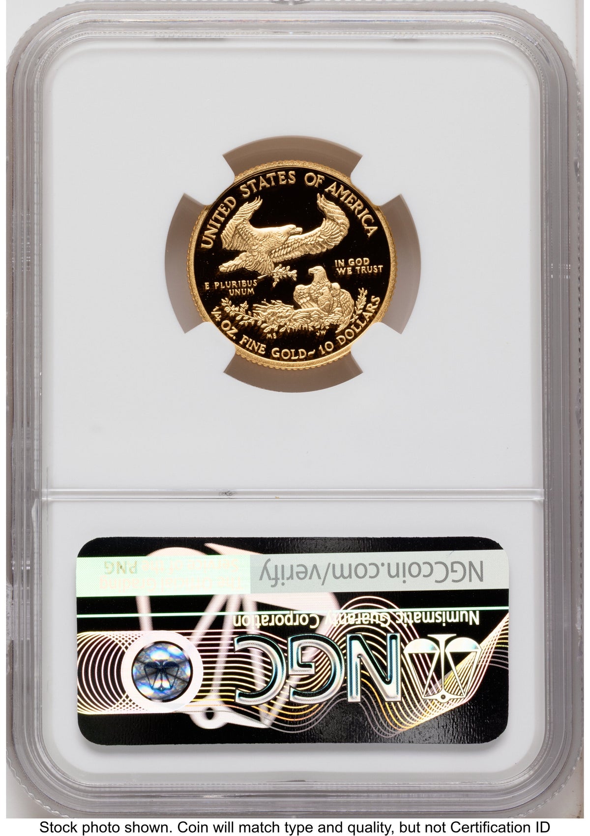 2014-W Proof Gold Eagle 1.85 oz Mike Castle NGC PF70
