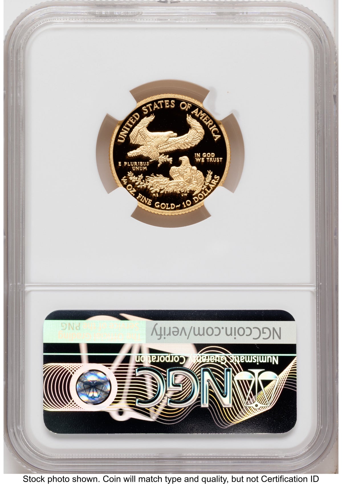 2015-W Proof Gold Eagle 1.85 oz Mike Castle NGC PF70