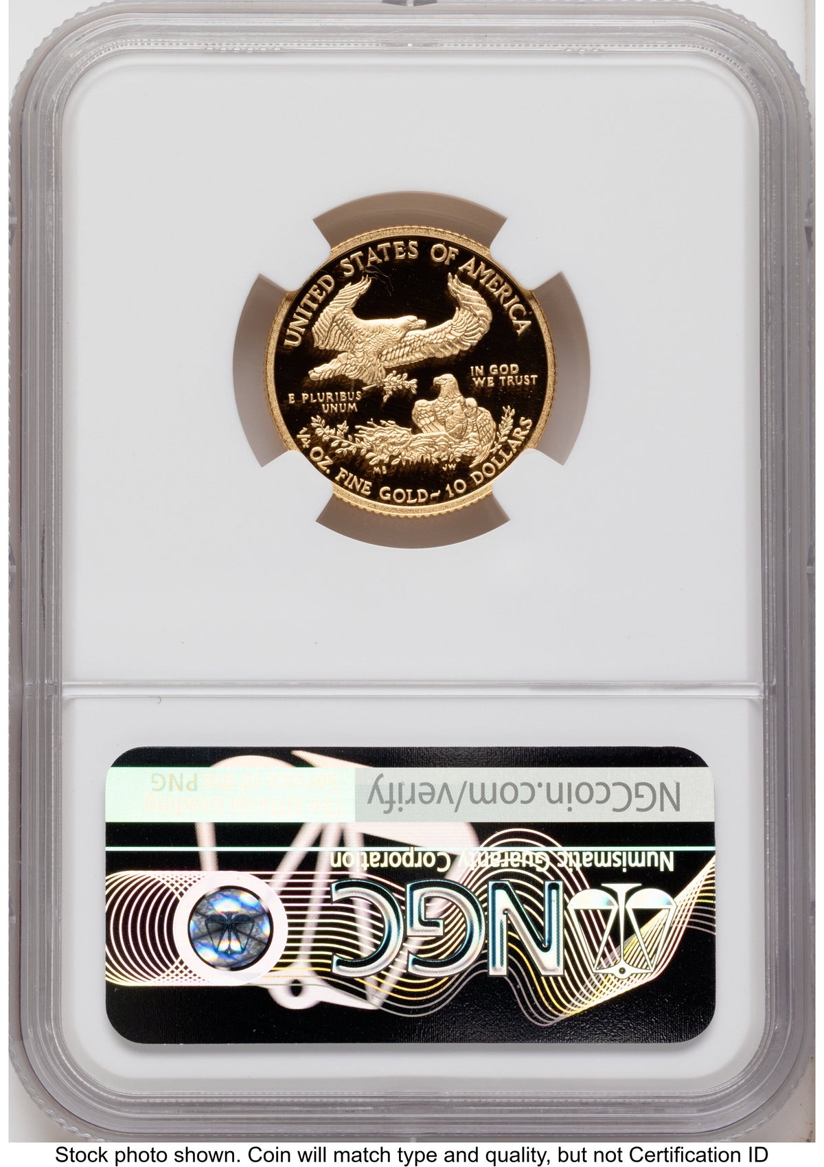 2016-W Proof Gold Eagle 1.85 oz Mike Castle NGC PF70