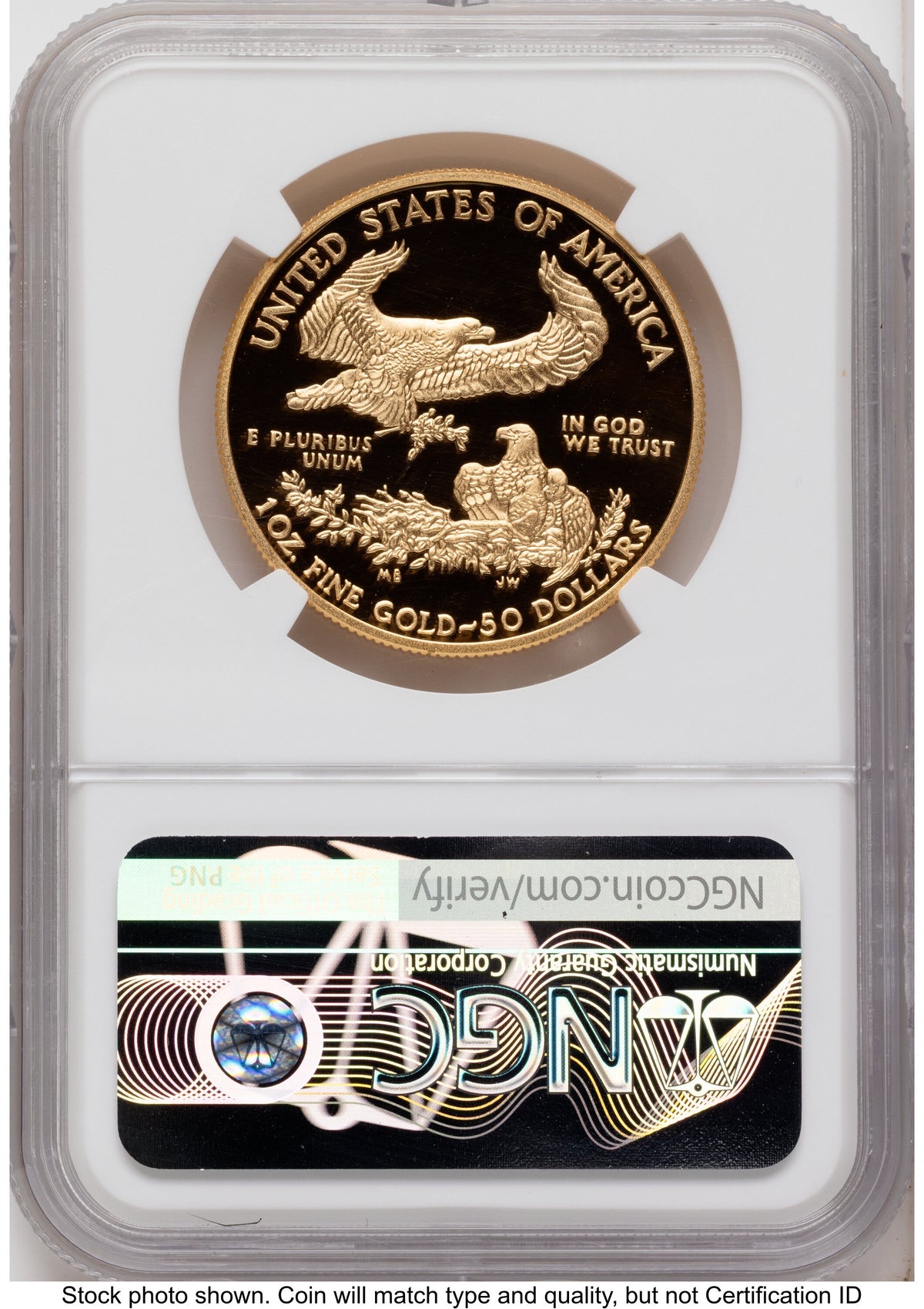 2016-W Proof Gold Eagle 1.85 oz Mike Castle NGC PF70