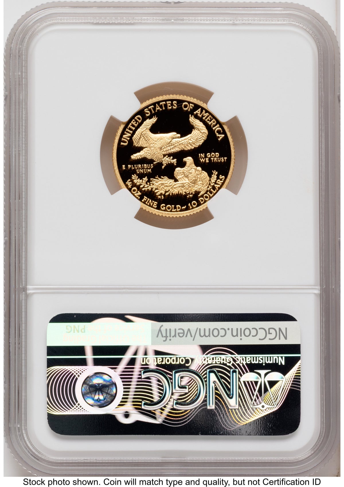 2017-W Proof Gold Eagle 1.85 oz Mike Castle NGC PF70