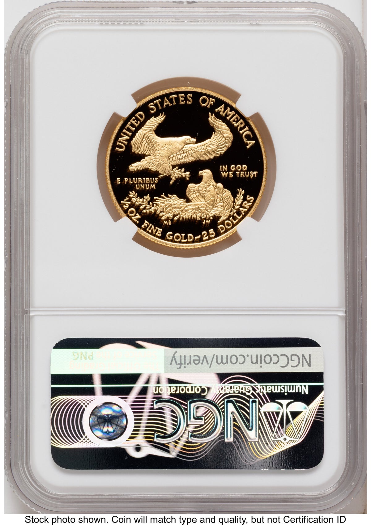 2017-W Proof Gold Eagle 1.85 oz Mike Castle NGC PF70