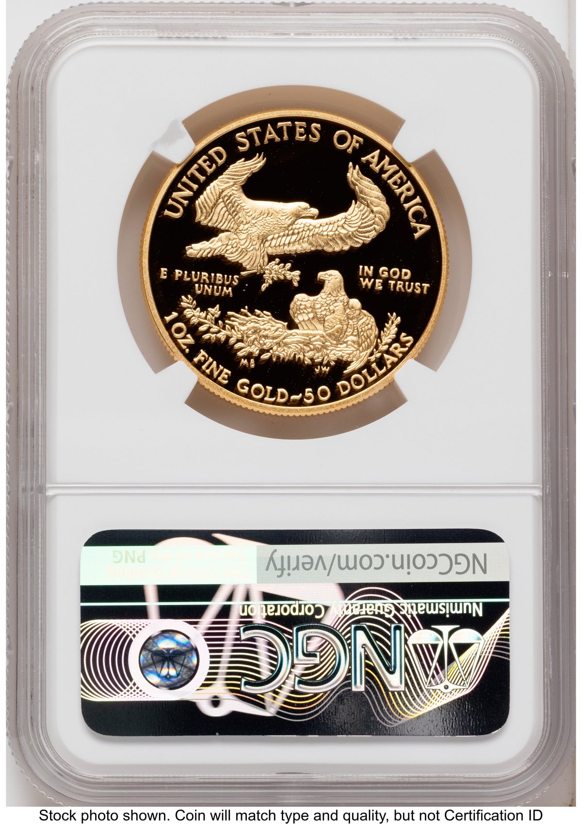 2017-W Proof Gold Eagle 1.85 oz Mike Castle NGC PF70