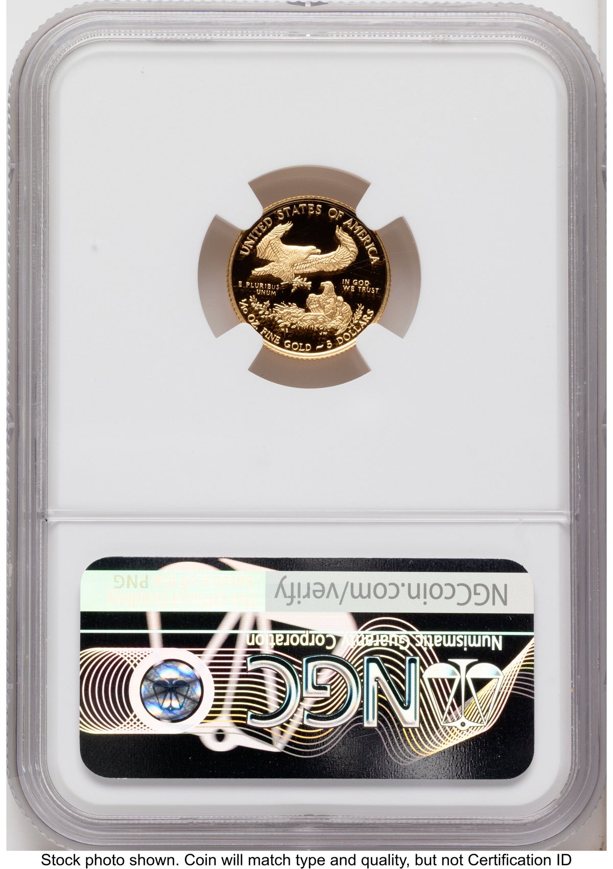 2019-W Proof Gold Eagle 1.85 oz FDI Mike Castle NGC PF70