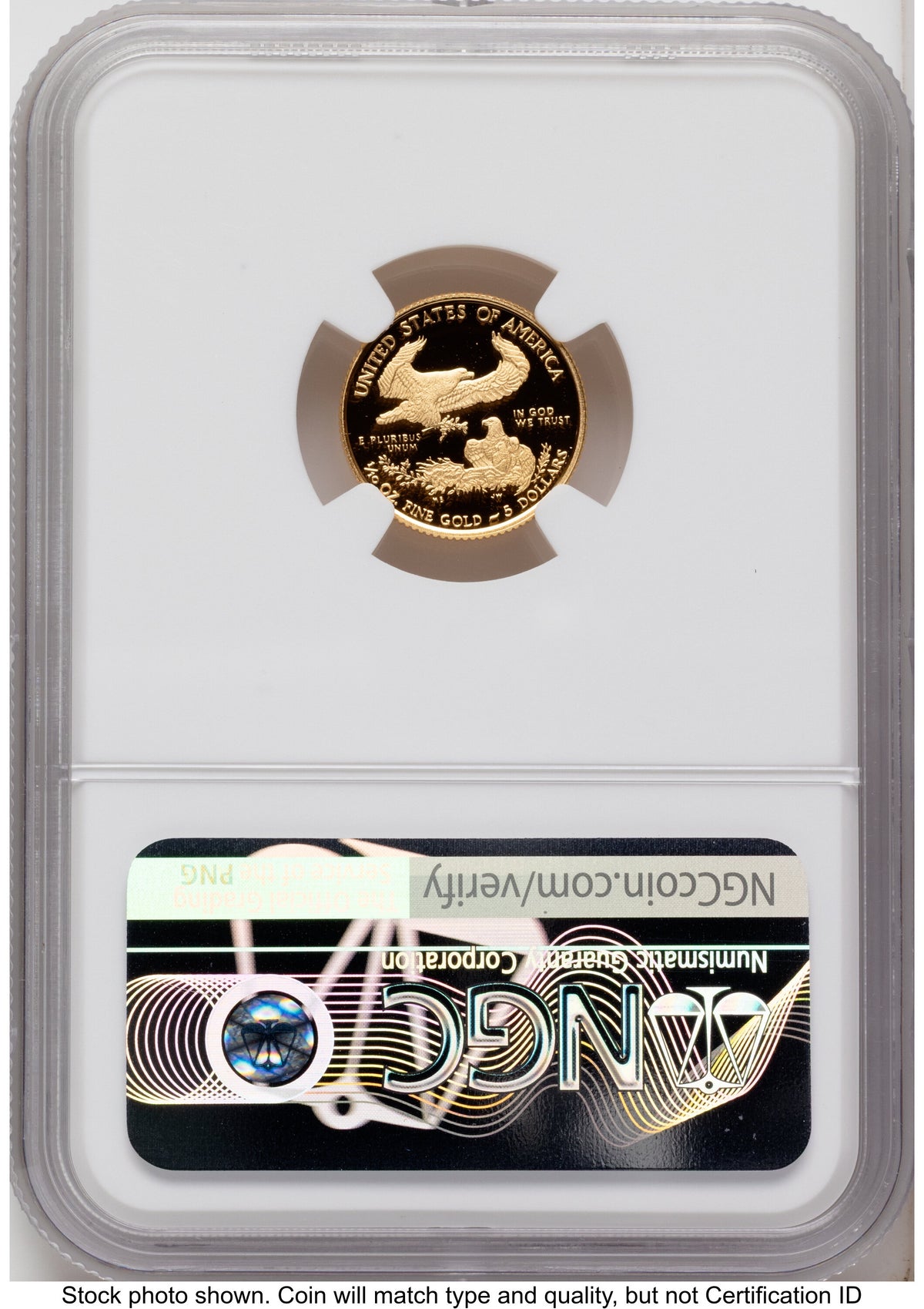 2020-W Proof Gold Eagle 1.85 oz Mike Castle NGC PF70
