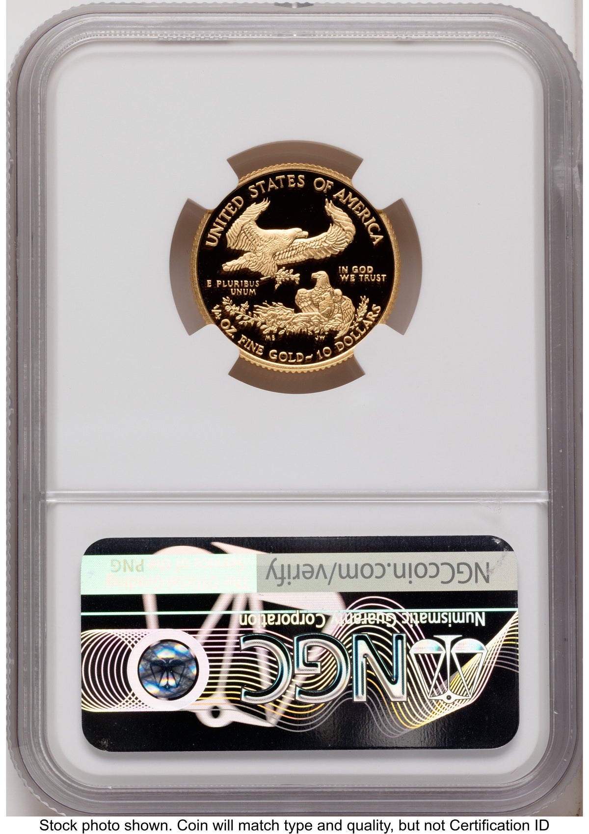 2021-W Type 1 Proof Gold Eagle 1.85 oz Mike Castle NGC PF70
