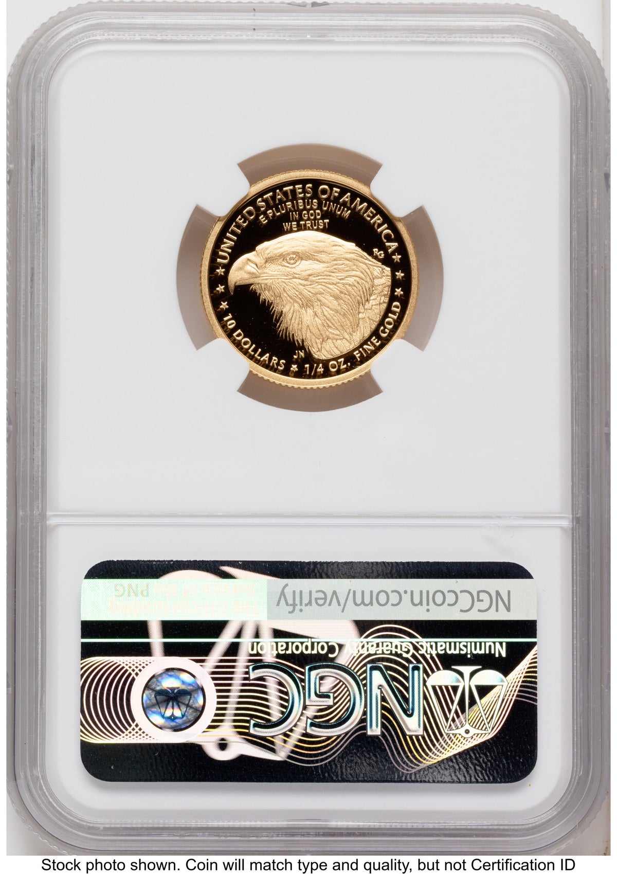 2021-W Type 2 Proof Gold Eagle 1.85 oz ER Mike Castle NGC PF70