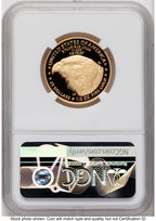 2021-W Type 2 Proof Gold Eagle 1.85 oz ER Mike Castle NGC PF70