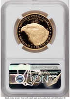2021-W Type 2 Proof Gold Eagle 1.85 oz ER Mike Castle NGC PF70
