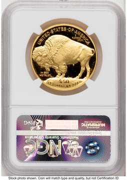 2017-W Proof Gold Buffalo 1 oz NGC PF70 Ed Moy