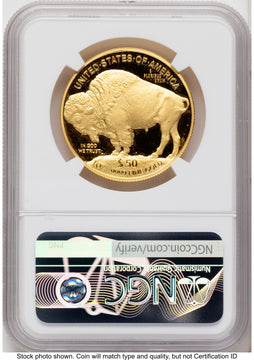 2020-W Proof Gold Buffalo 1 oz FDI Mike Castle NGC PF70