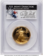 1991 Proof Gold Eagle 1.85 oz Philip Diehl PCGS PR70