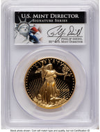 1996-W Proof Gold Eagle 1.85 oz Philip Diehl PCGS PR70