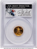 1996-W Proof Gold Eagle 1.85 oz Philip Diehl PCGS PR70