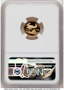 1994-W Proof Gold Eagle 1.85 oz Mike Castle NGC PF70