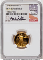 1994-W Proof Gold Eagle 1.85 oz Mike Castle NGC PF70