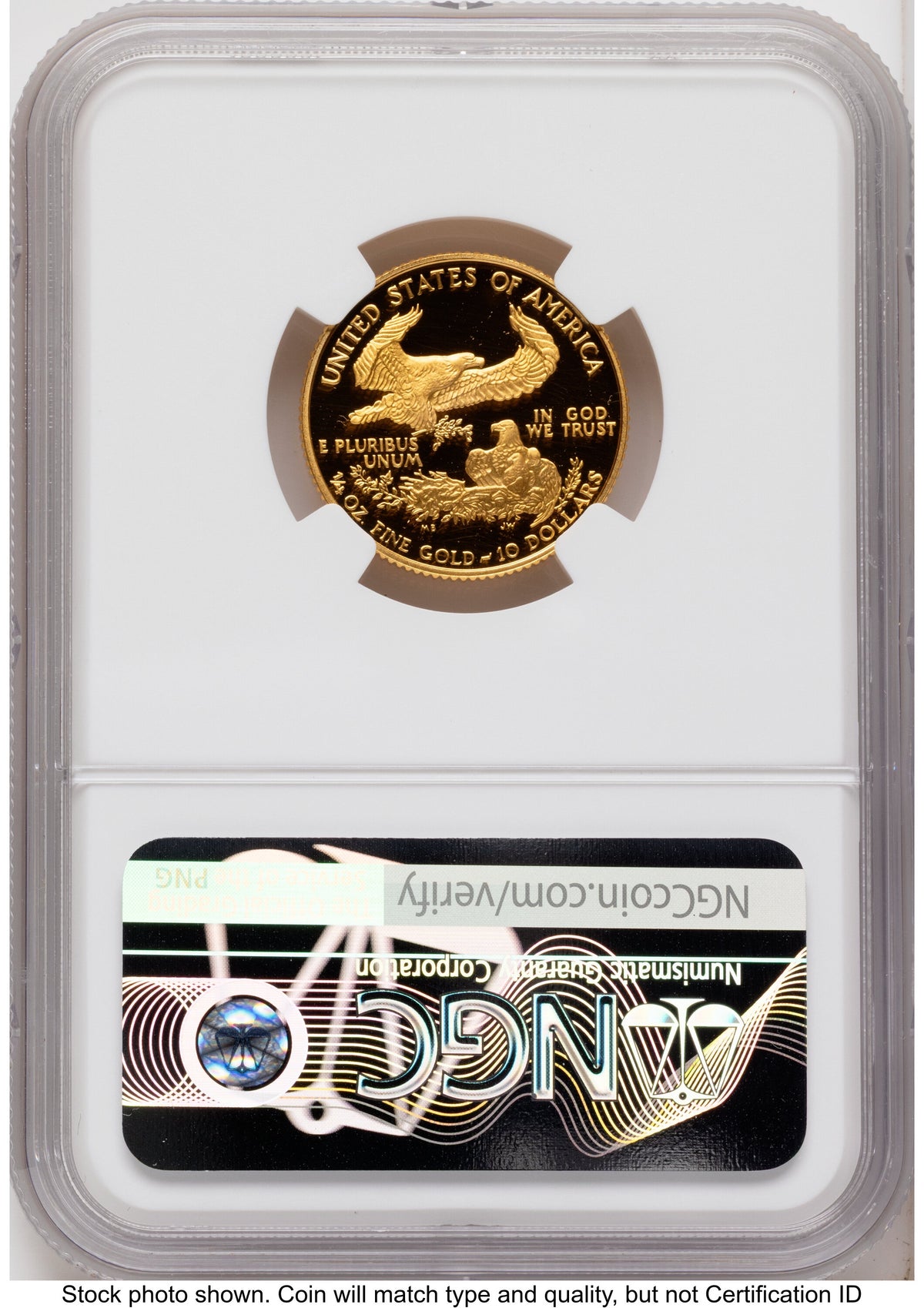 1994-W Proof Gold Eagle 1.85 oz Mike Castle NGC PF70