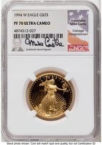 1994-W Proof Gold Eagle 1.85 oz Mike Castle NGC PF70