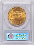 1922 $20 Saint-Gaudens Double Eagle PCGS MS65
