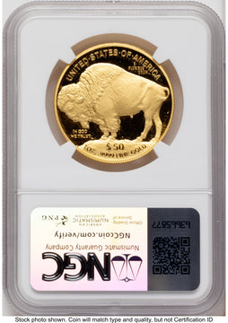 2021-W Proof Gold Buffalo 1 oz Kenneth Bressett Red Book NGC PF70