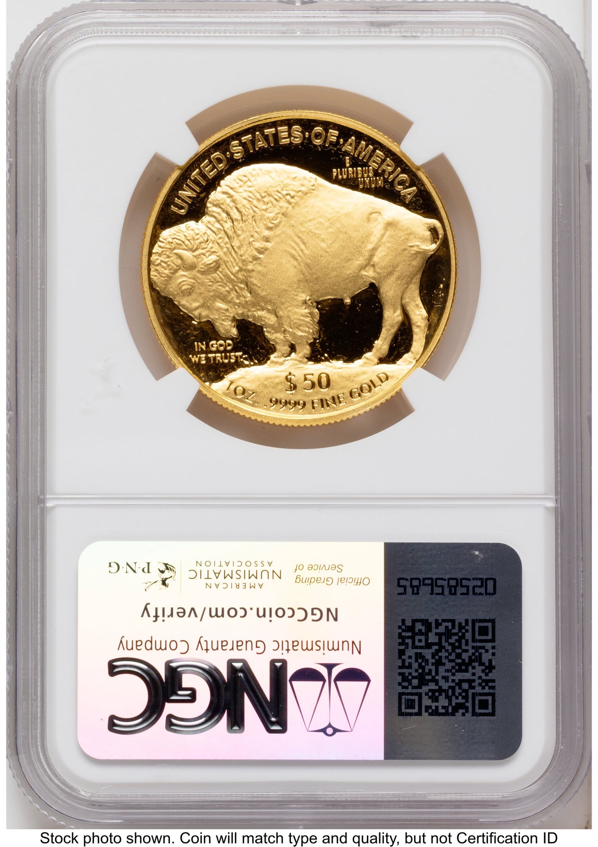 2022-W Proof Gold Buffalo 1 oz Kenneth Bressett Red Book NGC PF70