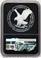 2023-W Proof Silver Eagle 1 oz FDI Elizabeth Jones NGC PF70