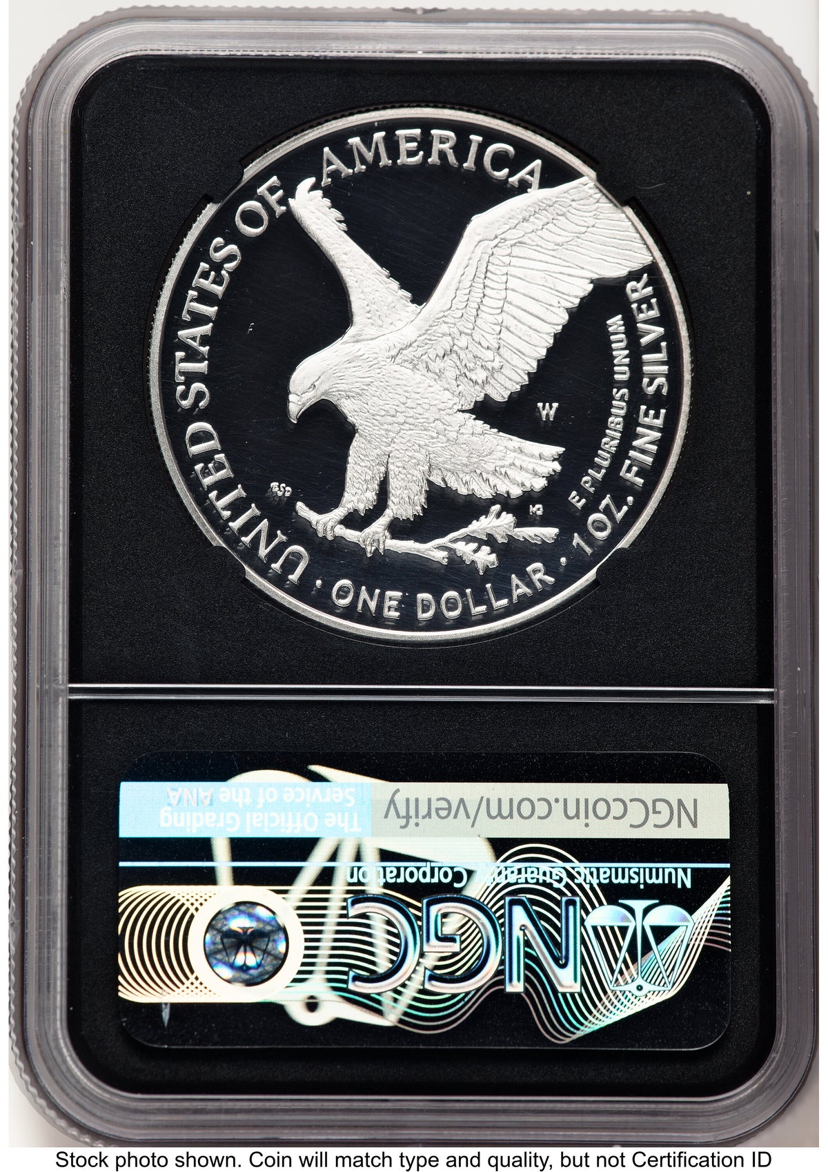 2023-W Proof Silver Eagle 1 oz FDI Elizabeth Jones NGC PF70