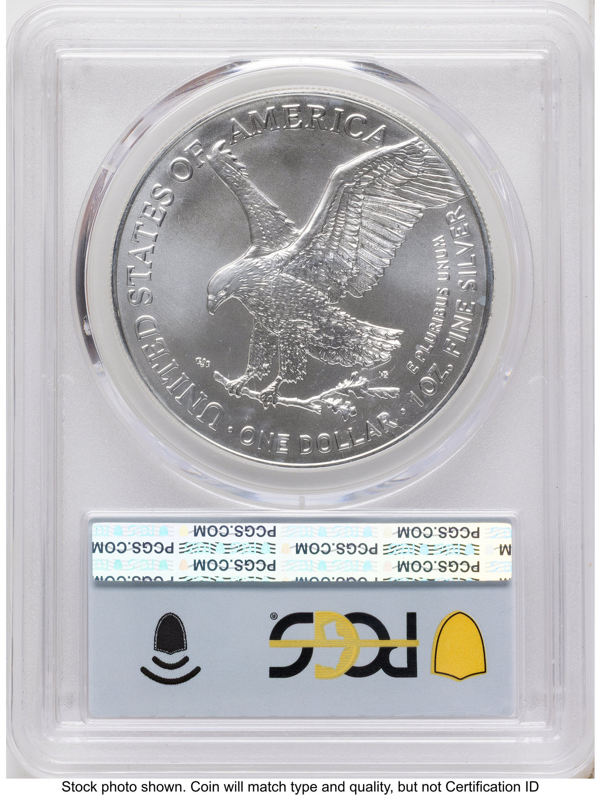 2025-(P) Silver Eagle (Privy Mark) FDI Flag PCGS MS70