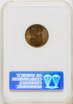 1928 1C RD Lincoln Cent NGC MS66