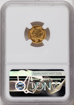 1874 G$1 Gold Dollar NGC MS64