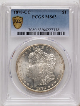 1878-CC Morgan Dollar PCGS MS63
