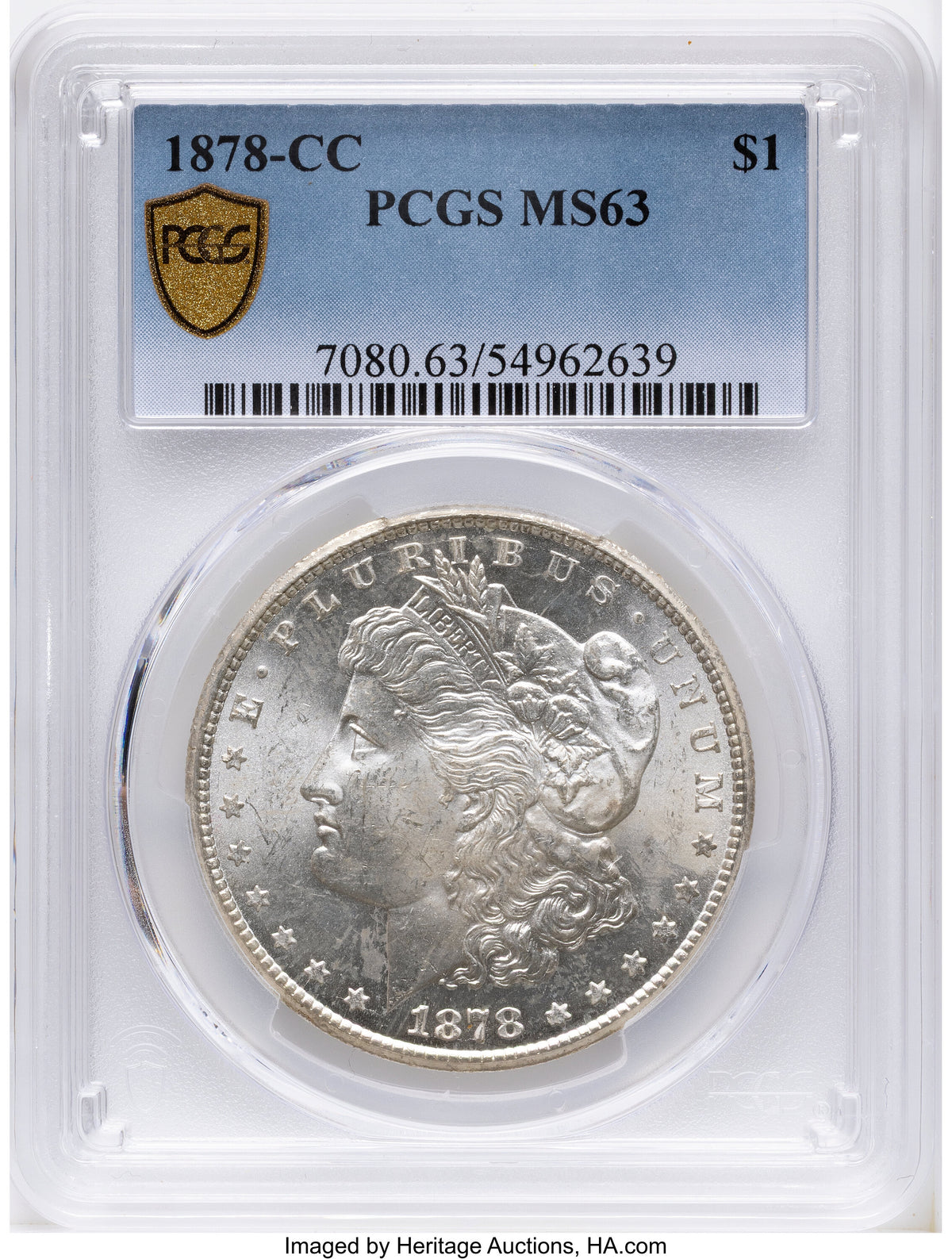 1878-CC Morgan Dollar PCGS MS63