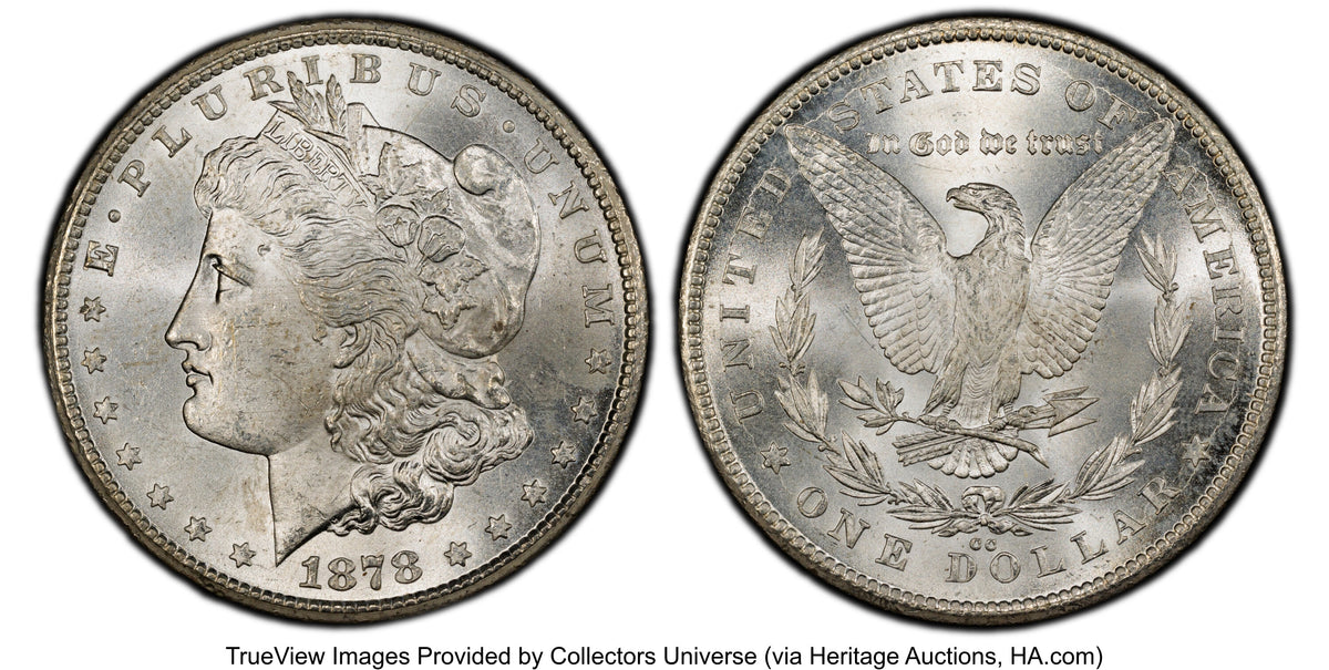 1878-CC Morgan Dollar PCGS MS63