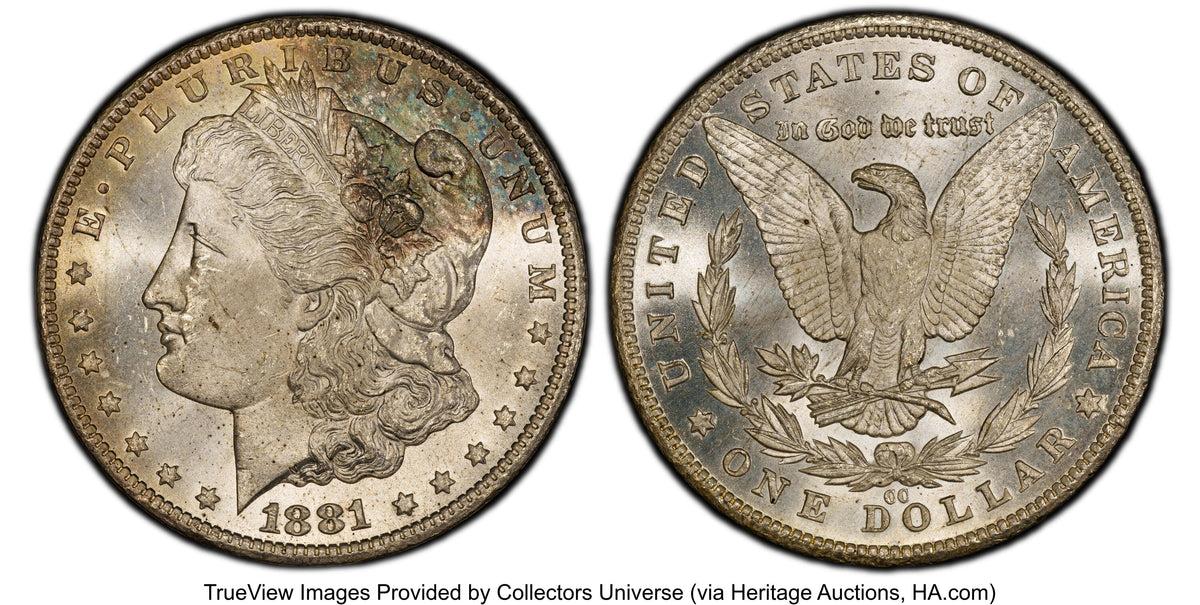 1881-CC Morgan Dollar PCGS MS64