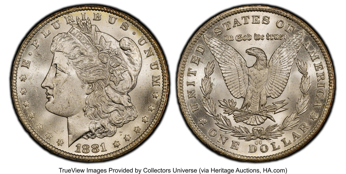 1881-CC Morgan Dollar PCGS MS64