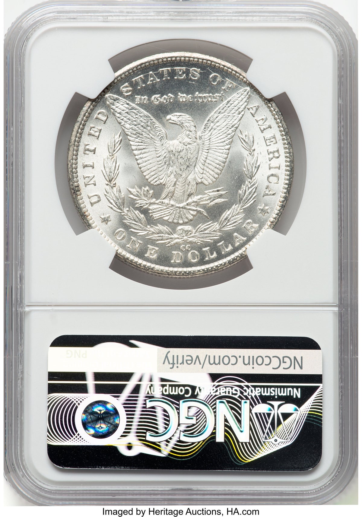 1881-CC Morgan Dollar NGC MS65