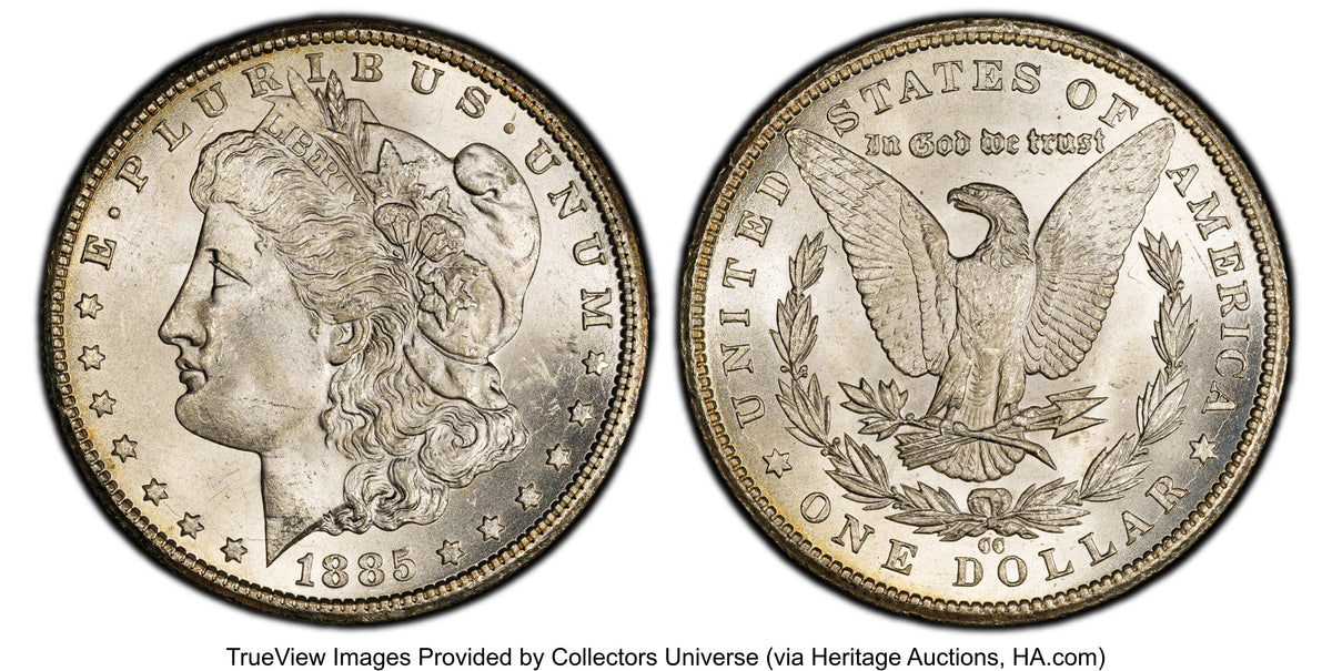 1885-CC Morgan Dollar PCGS MS63