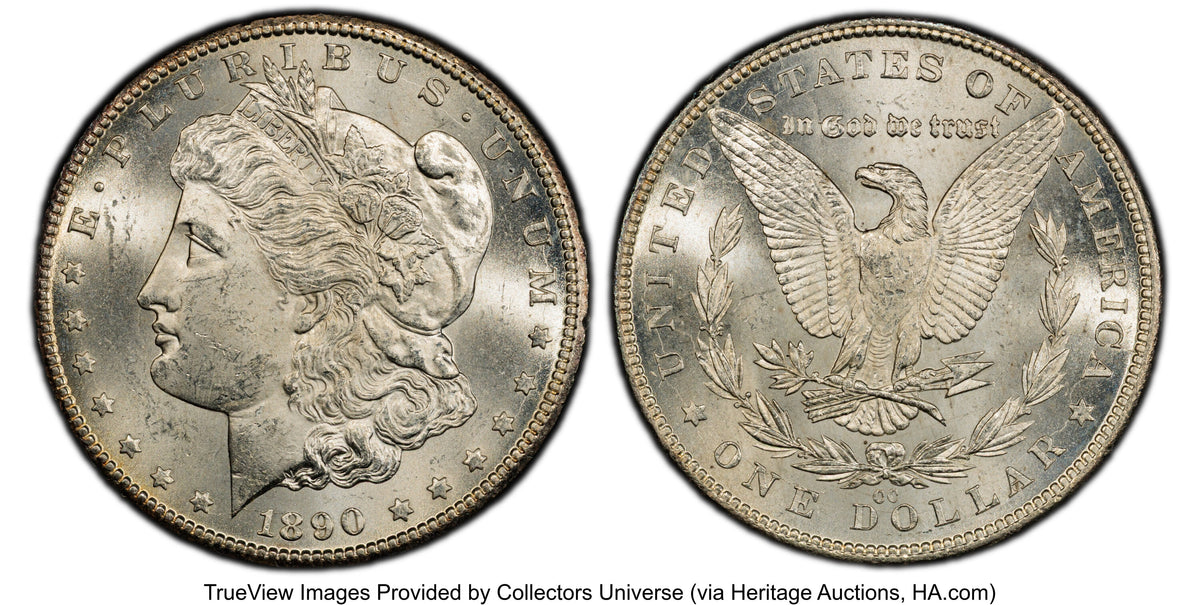 1890-CC Morgan Dollar PCGS MS63
