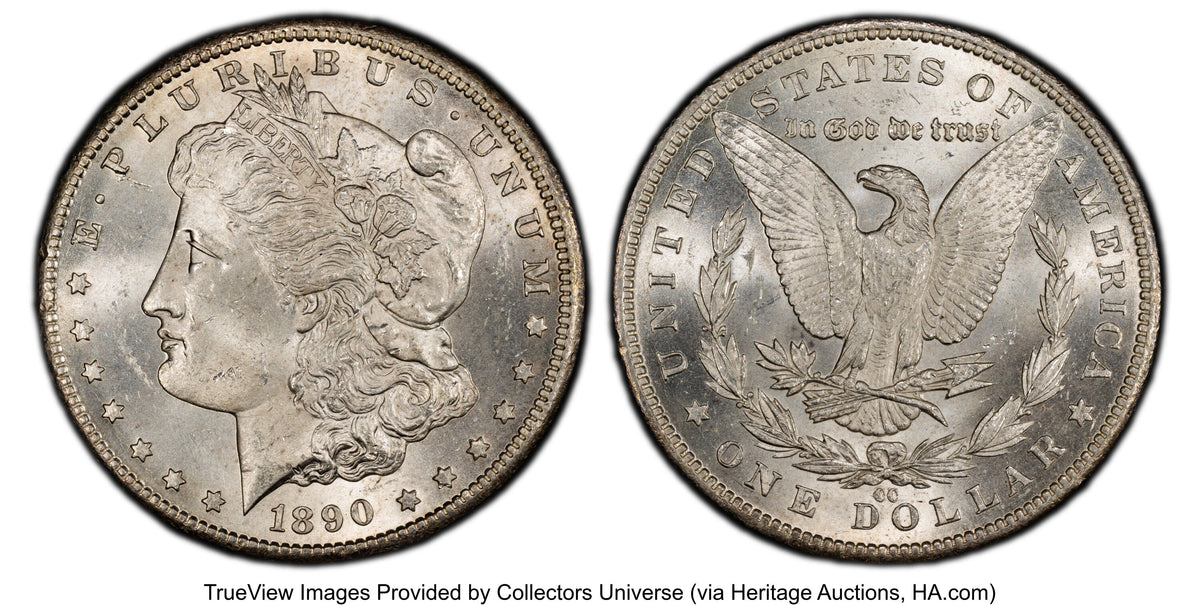 1890-CC Morgan Dollar PCGS MS63