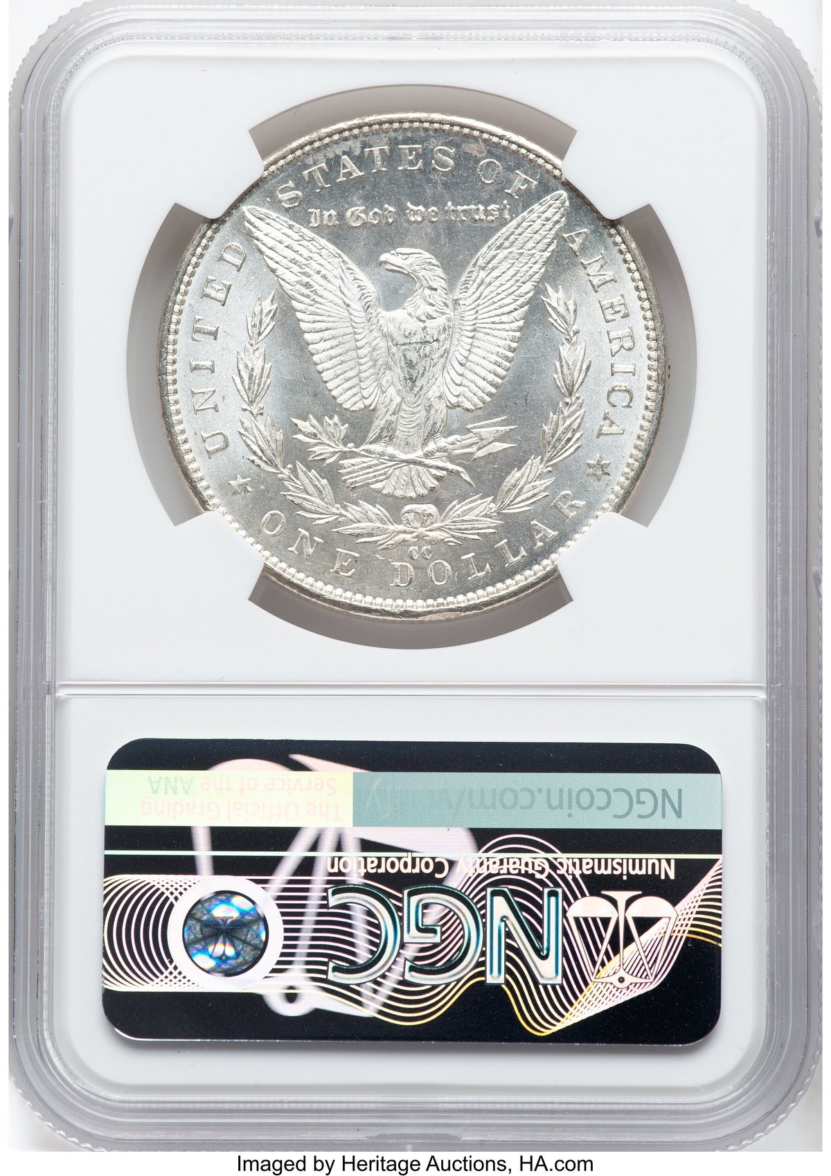 1891-CC Morgan Dollar NGC MS62